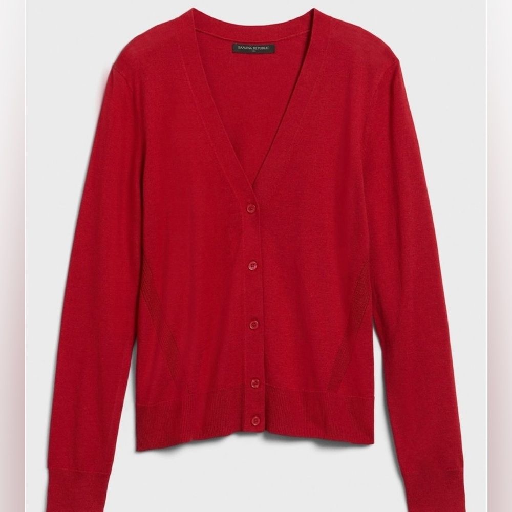 Banana Republic Forever V-Neck Cardigan NWT